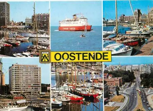 Belgium Oostende different sights