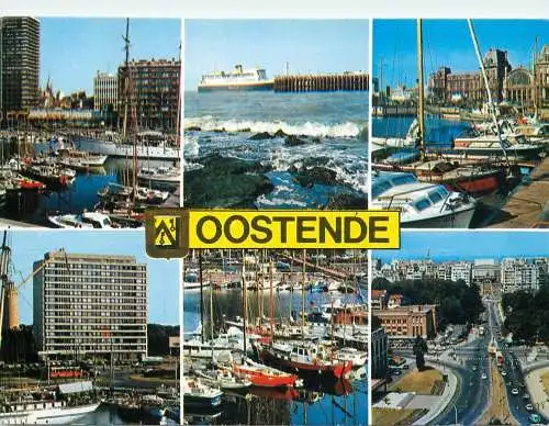 Belgium Oostende multi view