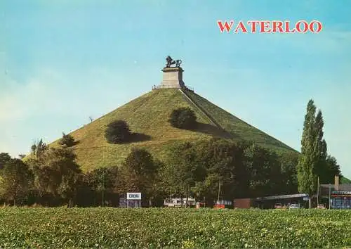 Belgium Waterloo the Hill and the Lion