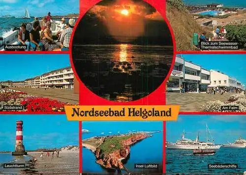 Germany Helgoland different aspects