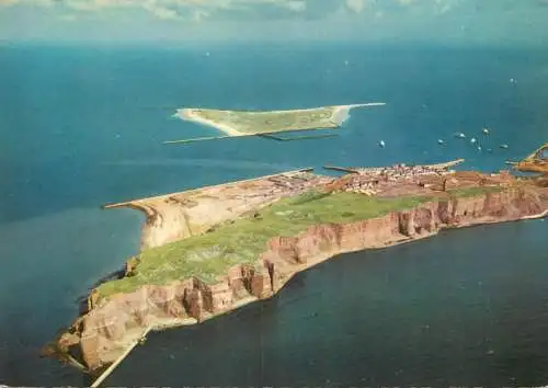 Germany Helgoland aerial view