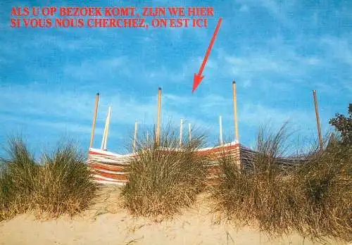 Belgium coast beach