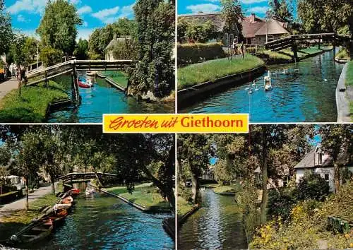 Netherlands Giethoorn chanel boats