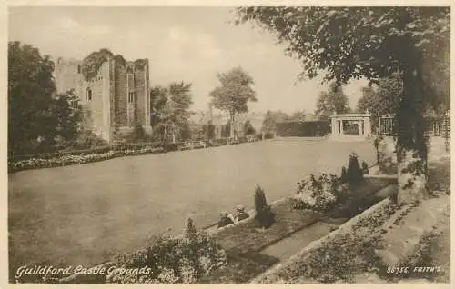 England Guilford Castle grounds