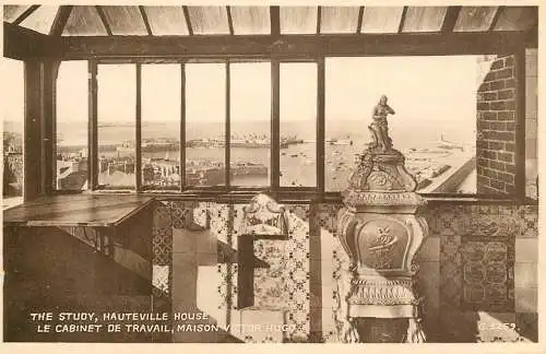 Channel Islands Guernsey Hauteville House Maison Victor Hugo Cabinet de Travail