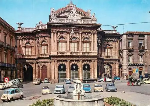 Italy Catania the greatest theatre V. Bellini