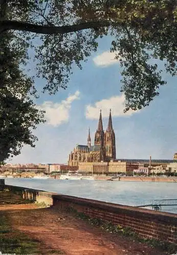Germany Köln Rhein river