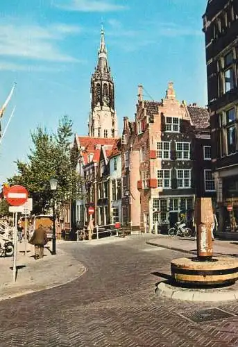 Netherlands Delft de oude kerk