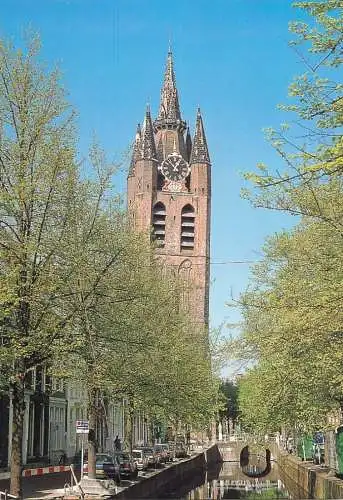 Netherlands Delft de oude kerk