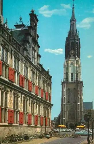 Netherlands Groeten uit Delft townhall