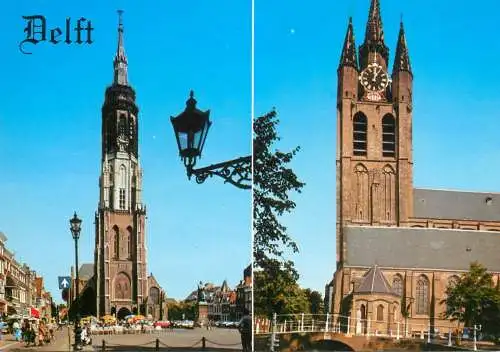 Netherlands Groeten uit Delft new church