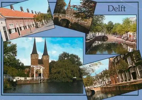 Netherlands Groeten uit Delft church