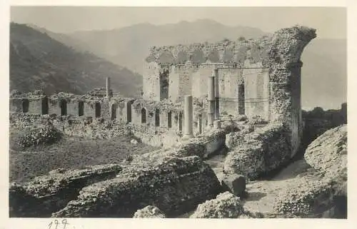 Italy Taormina Teatro Antico Galleria superiore