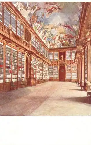 Czech Republic Prague Strahov Library philosophy hall