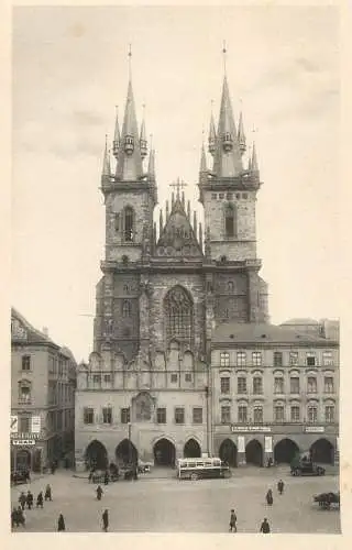 Czech Republic Prague Mother of God Catholic Tyn Church