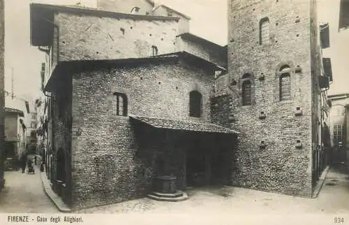 Italy Firenze Case degli Alighieri