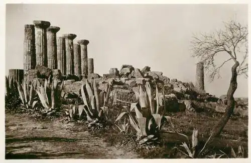 Italy Agrigento Temple of Hercules