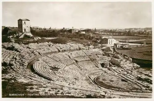Italy Siracusa Teatro Greco