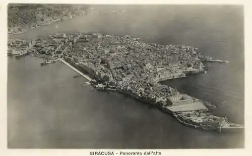 Italy Siracusa panorama dall'alto