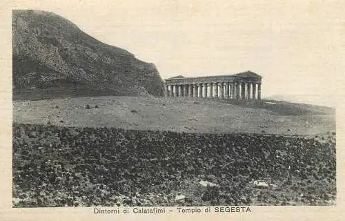 Italy Dintorni di Calatafimi (Trapani area) Tempio di Segesta