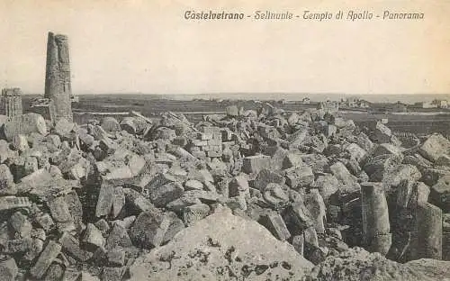 Italy Selinunte Castelvetrano (Trapani area) Tempio di Apollo