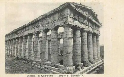 Italy Calafatimi Tempio di Segesta (Trapani area)