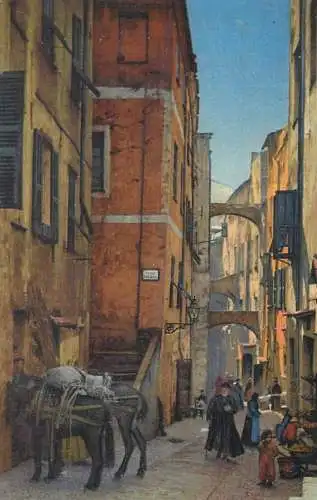 AK Kunstlerkarte Photochromie Riviera di Ponente San Remo Serie 138, No. 2625