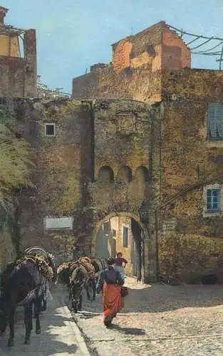 AK Kunstlerkarte Photochromie Riviera di Ponente San Remo Serie 138, No. 2635