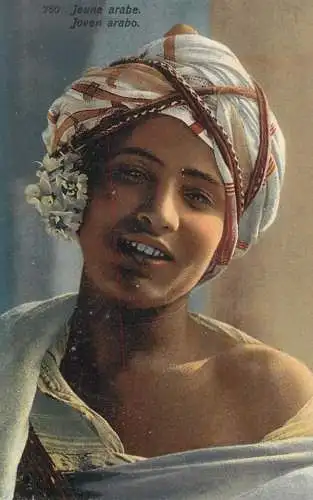 Ethnic Types Beautiful Young Arab Woman