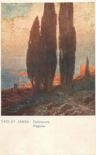 Croatia Dubrovnik Ragusa Vaclav Jansa painting