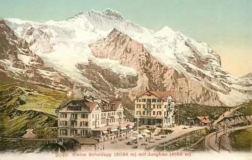 Switzerland Kleine Scheidegg mit Jungfrau