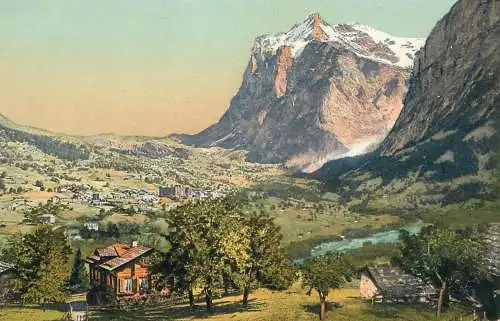 Switzerland Grindelwald und das Wetterhorn