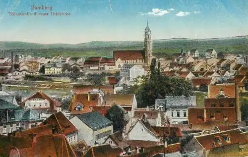 Germany Bamberg Ottokirche general view