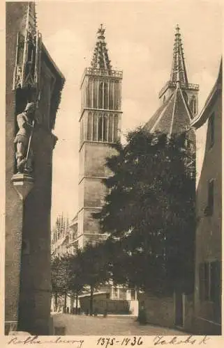 Germany Rothenburg ob der Tauber Jakobskirche