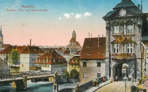 Germany Bamberg Pffar- und Stephanskirche