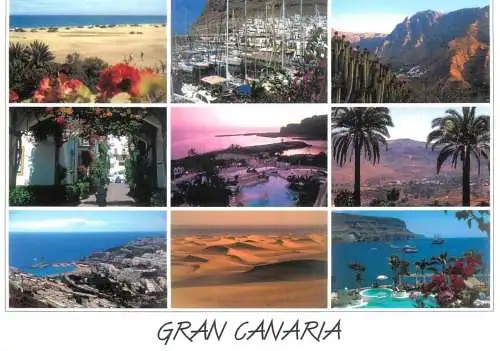 Spain Gran Canaria Mogan multi view