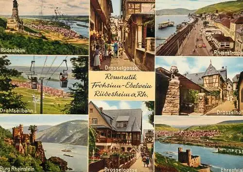 Germany Rudesheim a. Rhein Drosselgasse