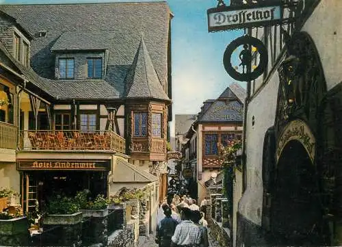 Germany Rudesheim a. Rhein Drosselgasse