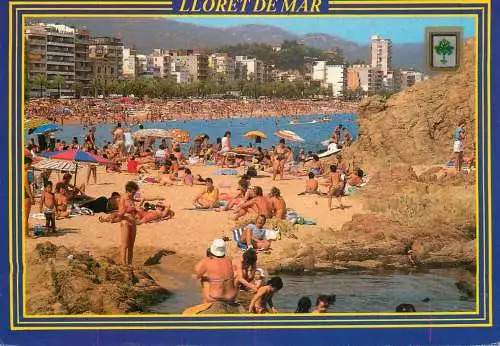 Spain Lloret de Mar beach