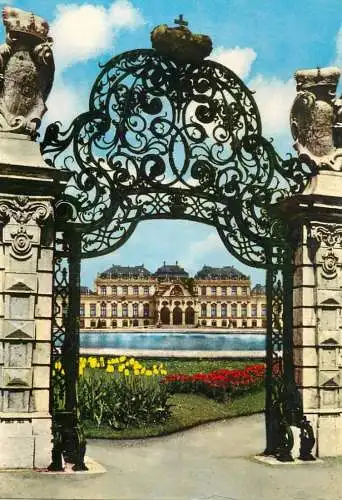 Austria Wien the Belvedere castle
