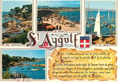 France Saint-Aygulf beach sailing vessels
