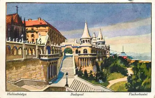 Hungary Budapest Halaszbastya