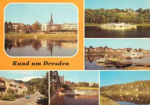 Germany Dresden several sights and sites