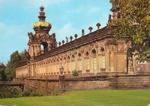 Germany Dresden Zwinger Kronentor mit Langgalerie