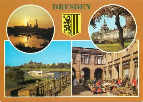 Germany Dresden several sights and sites