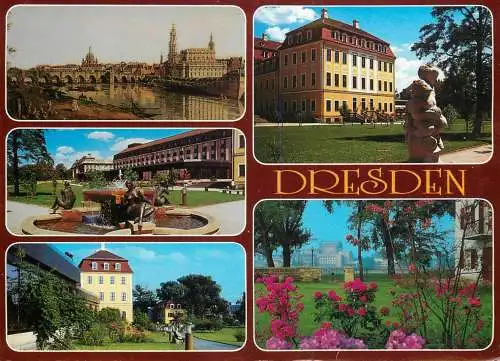 Germany Dresden several sites and views