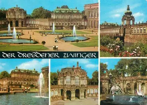 Germany Dresden  Zwinger several views
