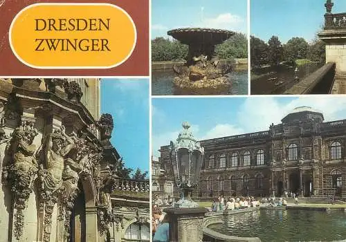 Germany Dresden  Zwinger multi view