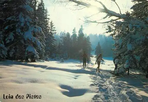 France Loin des pistes winter scene