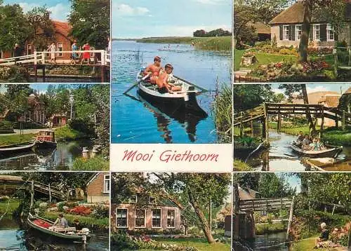 Netherlands Giethoorn boat